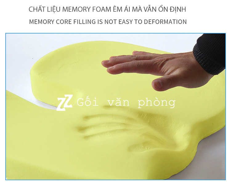 Memory foam pillow