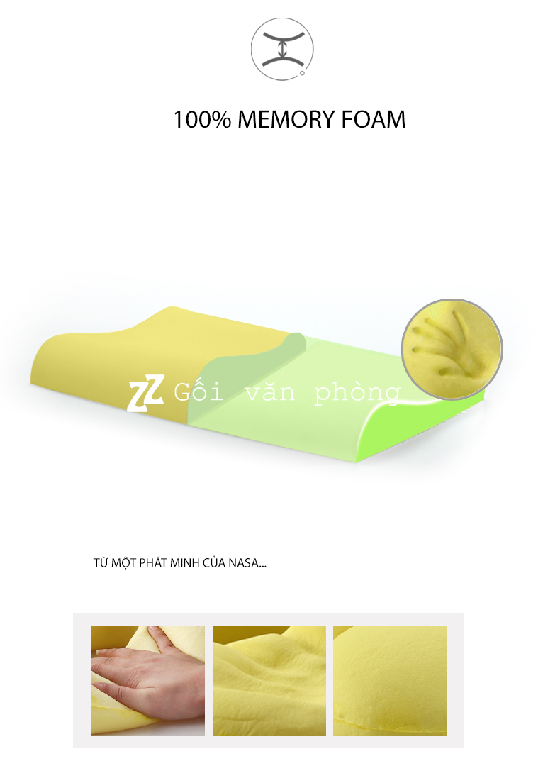 gối memory foam