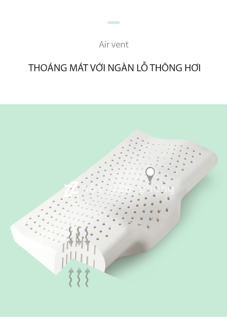 Gối ngủ có lỗ